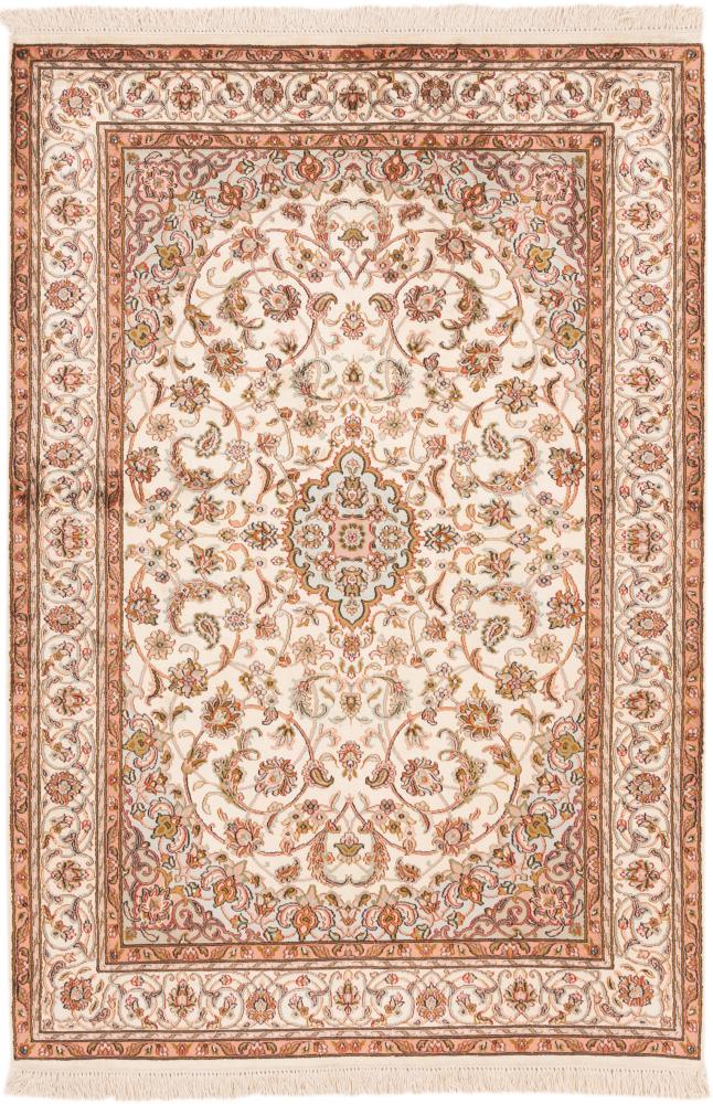 Indiaas tapijt Kasjmier Zijde 185x125 185x125, Perzisch tapijt Handgeknoopte