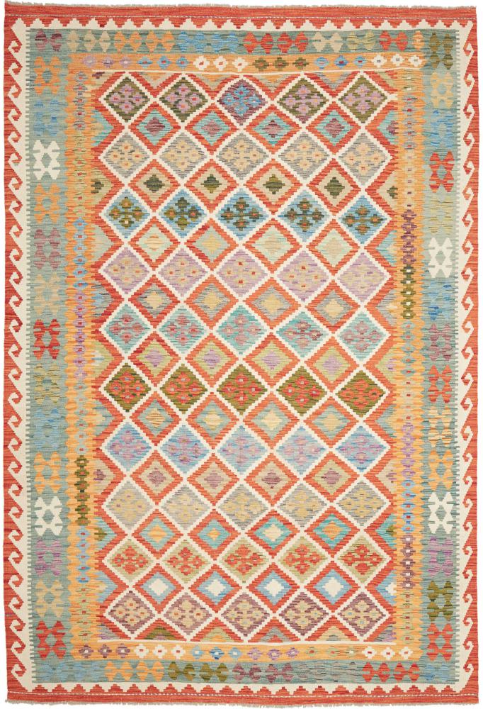 Tapis afghan Kilim Afghan 299x204 299x204, Tapis persan Tissé à la main
