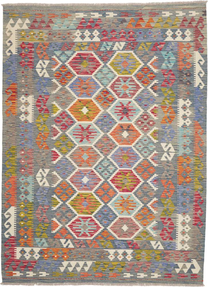 Afghansk teppe Kelim Afghan 249x184 249x184, Persisk teppe Håndvevd