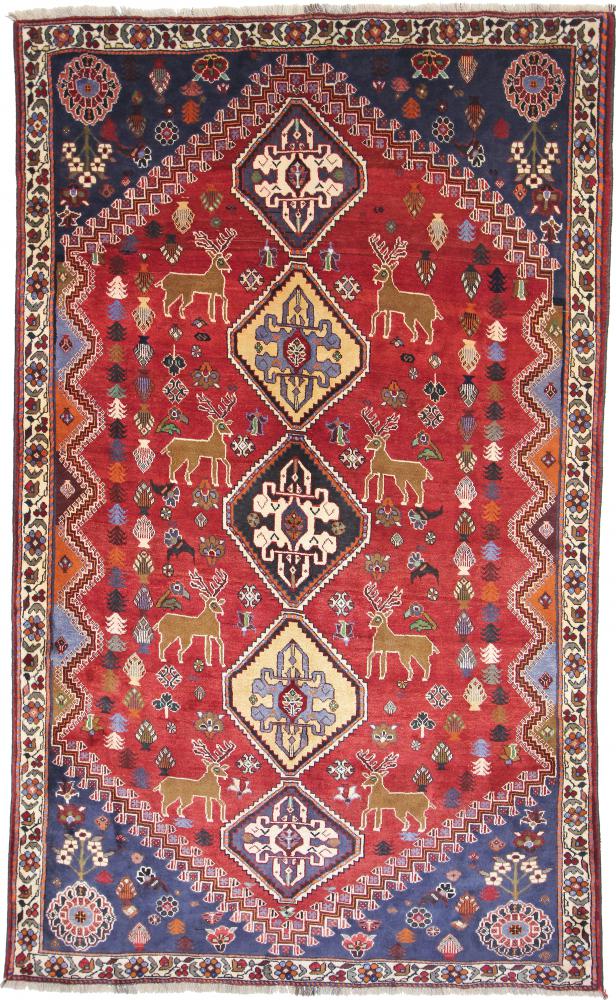 Persisk tæppe Ghashghai 288x176 288x176, Persisk tæppe Knyttet i hånden