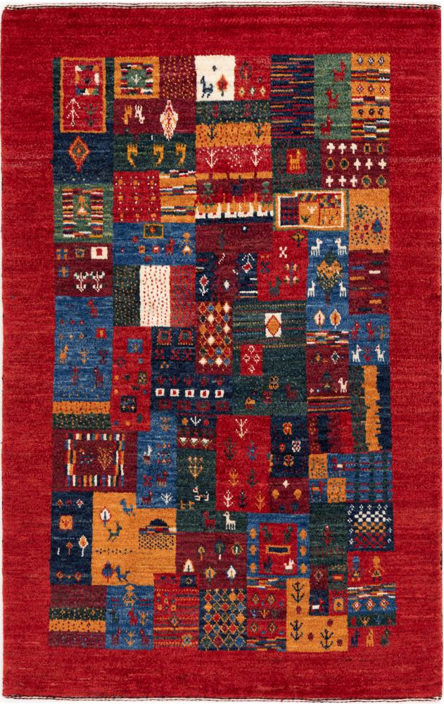 Perzisch tapijt Perzisch Gabbeh Loribaft Nowbaft 127x80 127x80, Perzisch tapijt Handgeknoopte