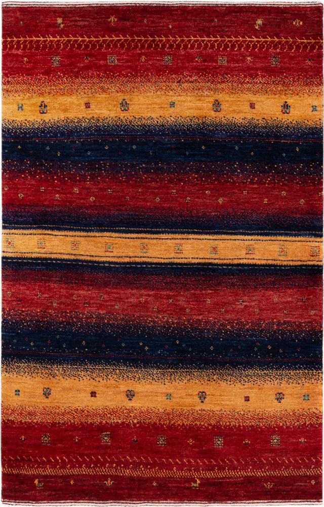 Tapis persan Persan Gabbeh Loribaft Essence 119x79 119x79, Tapis persan Noué à la main
