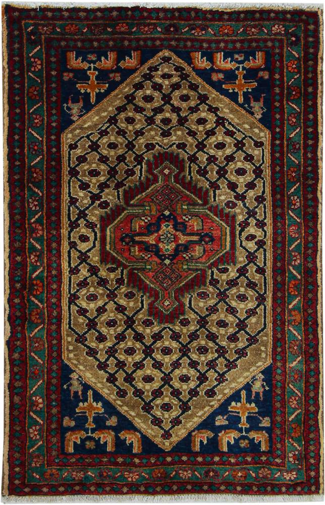 Persisk tæppe Koliai 126x83 126x83, Persisk tæppe Knyttet i hånden