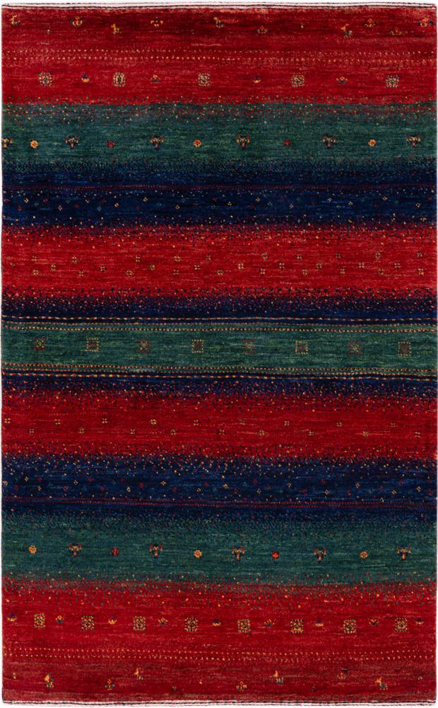 Tapis persan Persan Gabbeh Loribaft Essence 126x81 126x81, Tapis persan Noué à la main