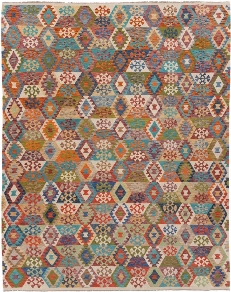 Tapete afegão Kilim Afegão 388x307 388x307, Tapete persa Tecido à mão