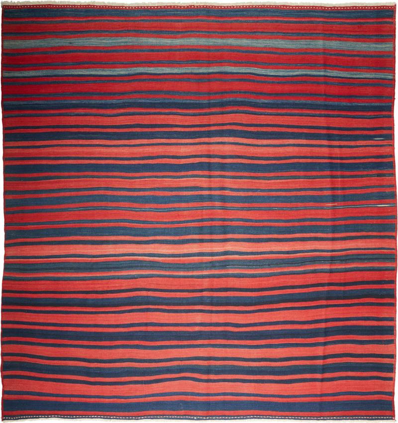 Tapete persa Kilim Fars Antigo 293x277 293x277, Tapete persa Tecido à mão