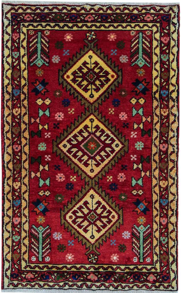 Persian Rug Hamadan 124x81 124x81, Persian Rug Knotted by hand