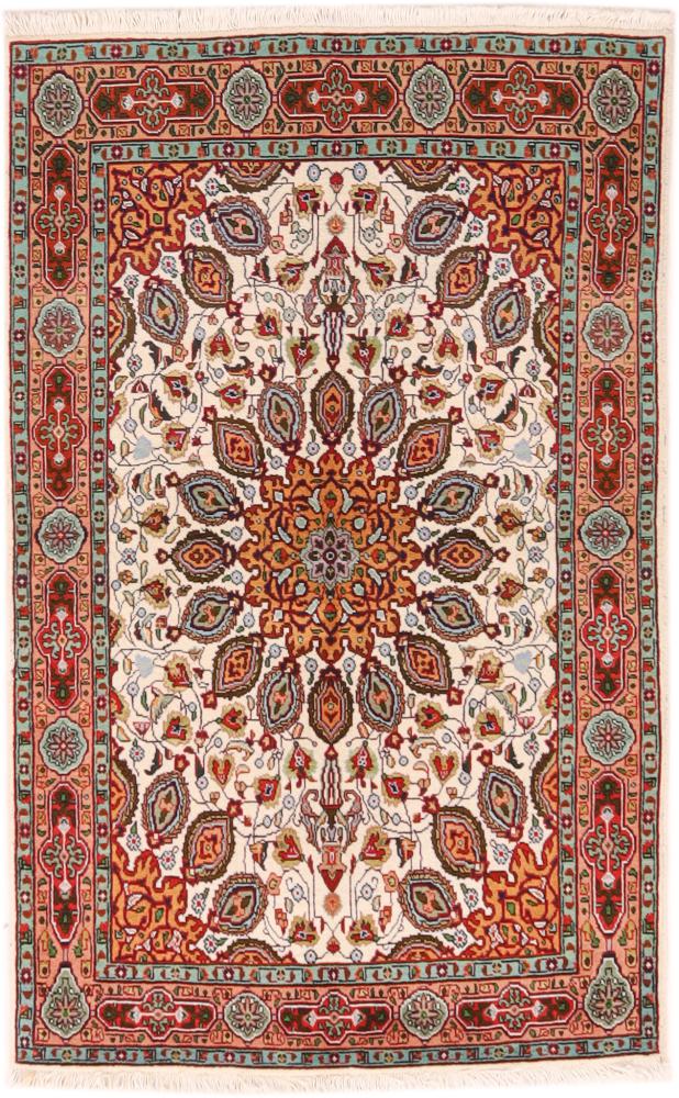 Tapete persa Tabriz 156x98 156x98, Tapete persa Atado à mão