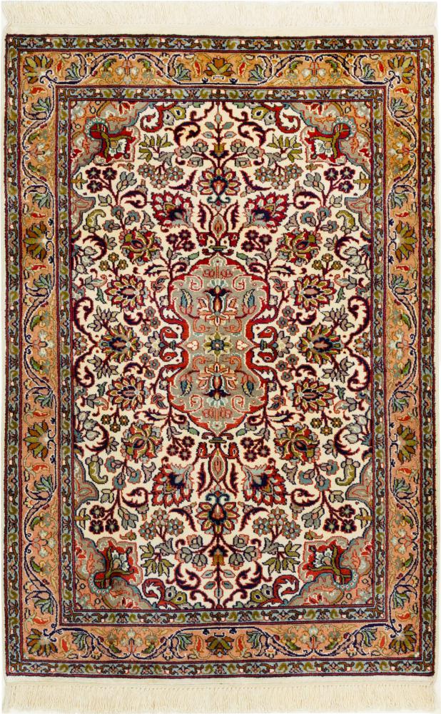 Indo rug Kashmir Silk 122x81 122x81, Persian Rug Knotted by hand