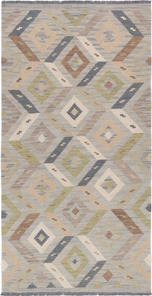 Covor afgan Chilim Afghan 197x103 197x103, Covor persan Țesut manual