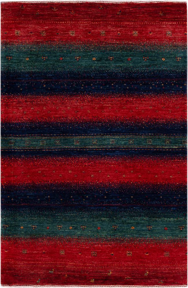 Tapis persan Persan Gabbeh Loribaft Essence 125x83 125x83, Tapis persan Noué à la main