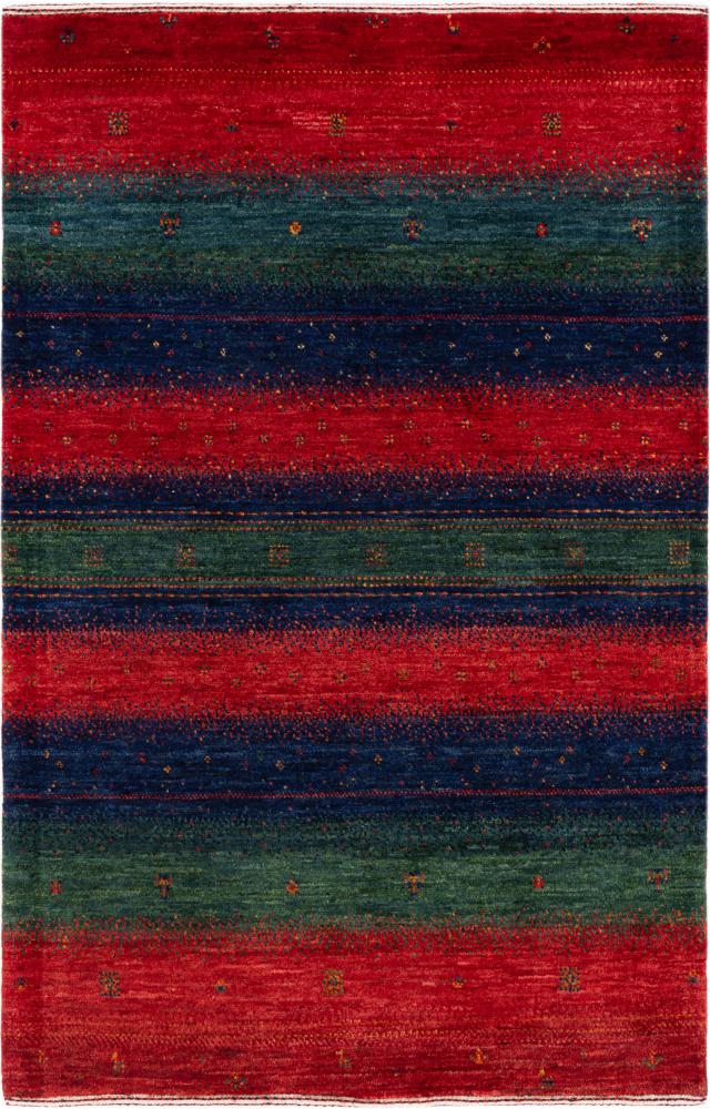Tapis persan Persan Gabbeh Loribaft Essence 123x79 123x79, Tapis persan Noué à la main