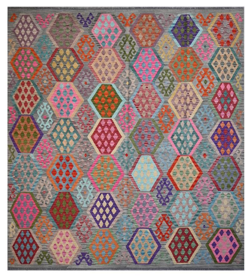 Alfombra afgana Kilim Afghan 294x267 294x267, Alfombra persa Tejido a mano