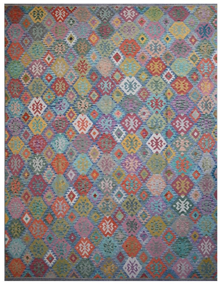 Dywan afgański Kilim Afghan 411x304 411x304, Dywan perski Ręcznie tkane