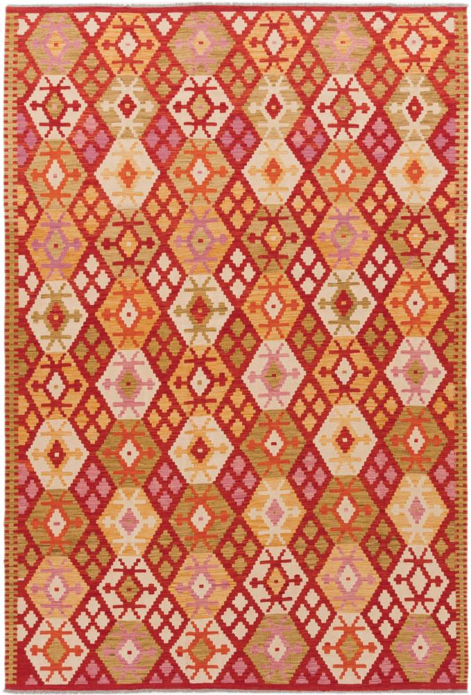 Tapete afegão Kilim Afegão 304x207 304x207, Tapete persa Tecido à mão