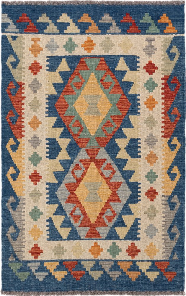 Afgański dywan Kilim Afghan 123x79 123x79, Dywan perski Ręcznie tkany
