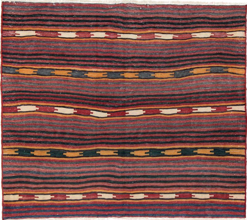 Perzsa szőnyeg Kilim Fars 141x159 141x159, Perzsa szőnyeg szőttesek