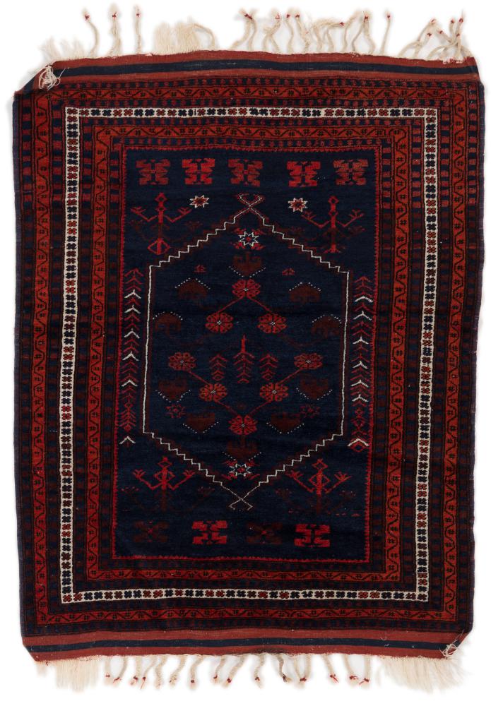 Tapis afghan Afghan 139x110 139x110, Tapis persan Noué à la main
