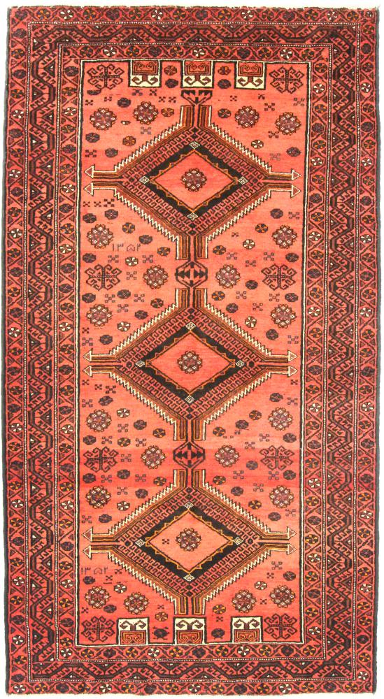 Tapete persa Balúchi 236x128 236x128, Tapete persa Atado à mão