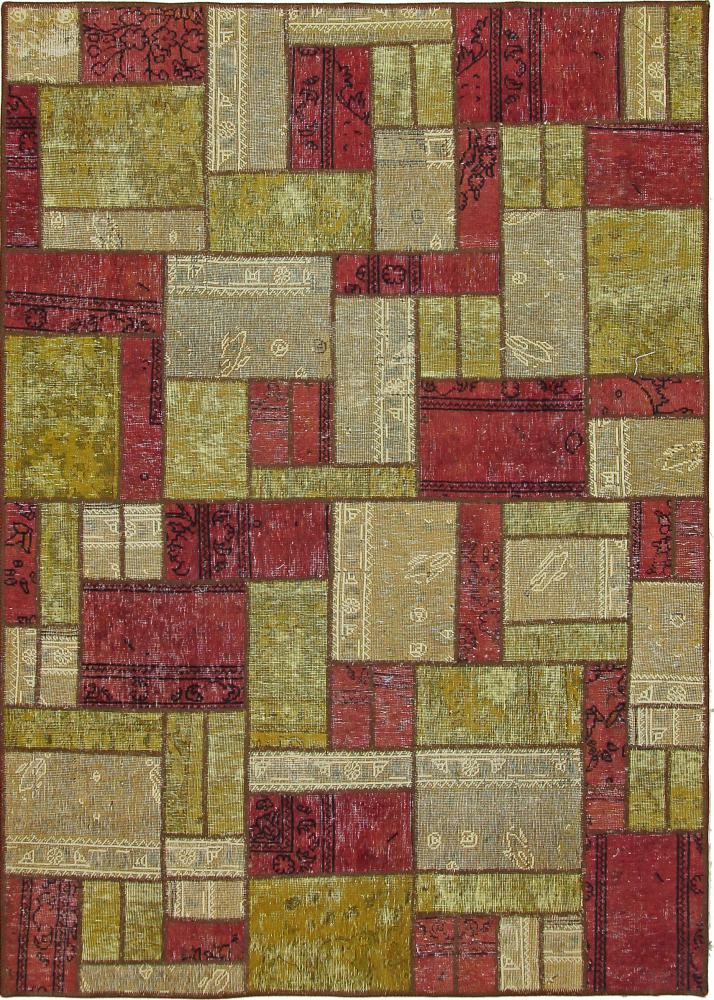 Perzsa szőnyeg Patchwork 241x173 241x173, Perzsa szőnyeg Kézzel csomózva