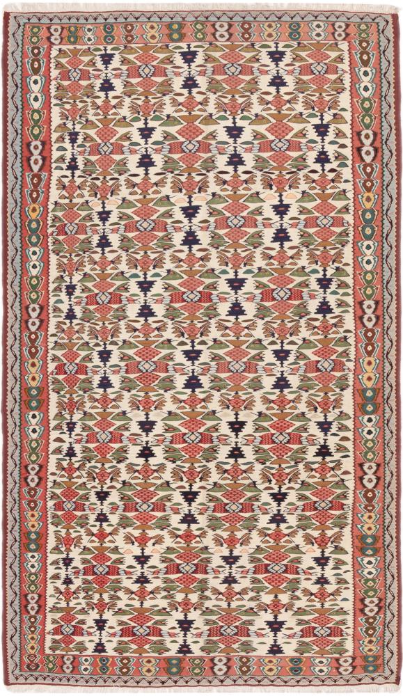 Tapete persa Kilim Senneh 229x129 229x129, Tapete persa Atado à mão
