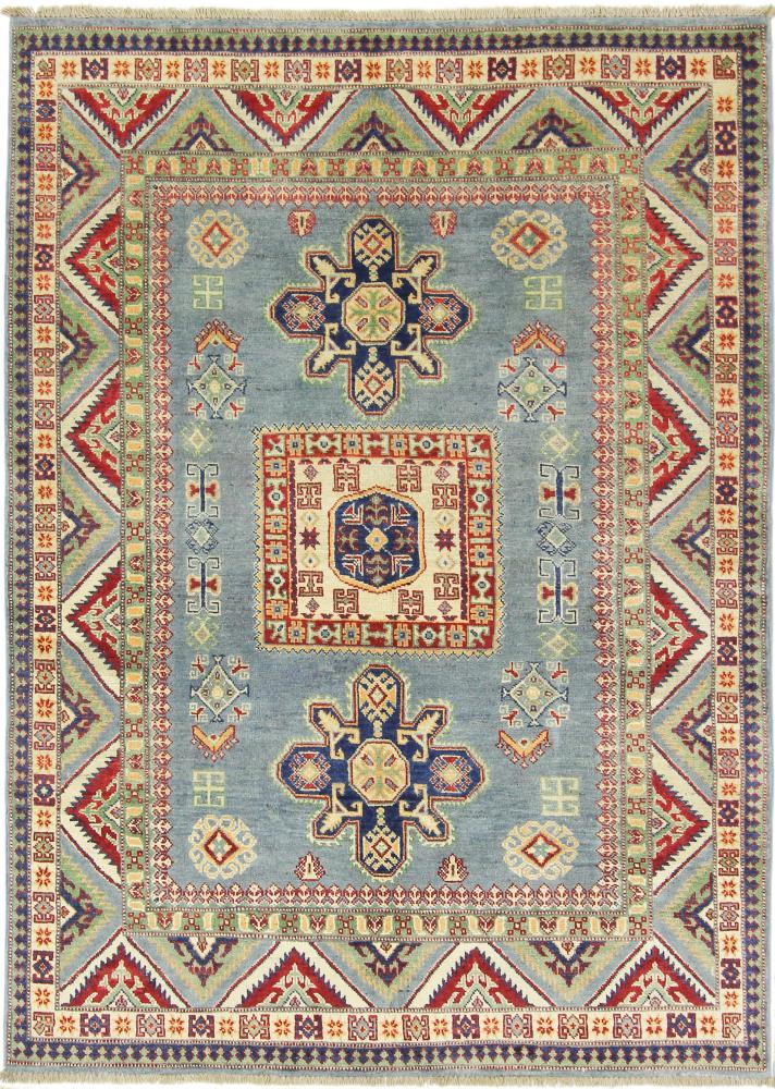 Tapis afghan Kazak 206x149 206x149, Tapis persan Noué à la main