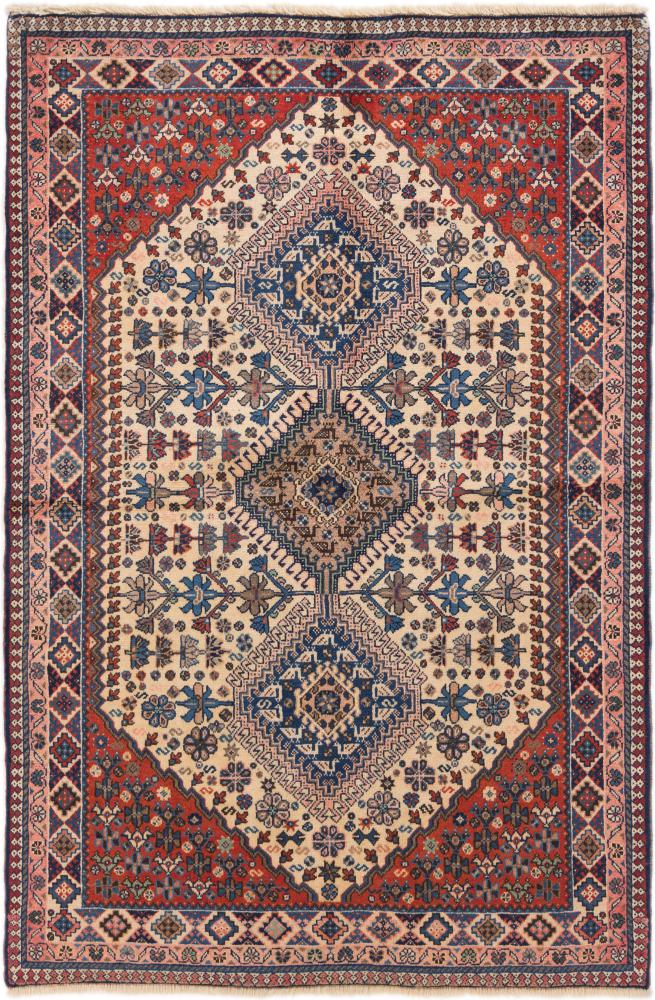 Alfombra persa Yalameh 155x104 155x104, Alfombra persa Anudado a mano