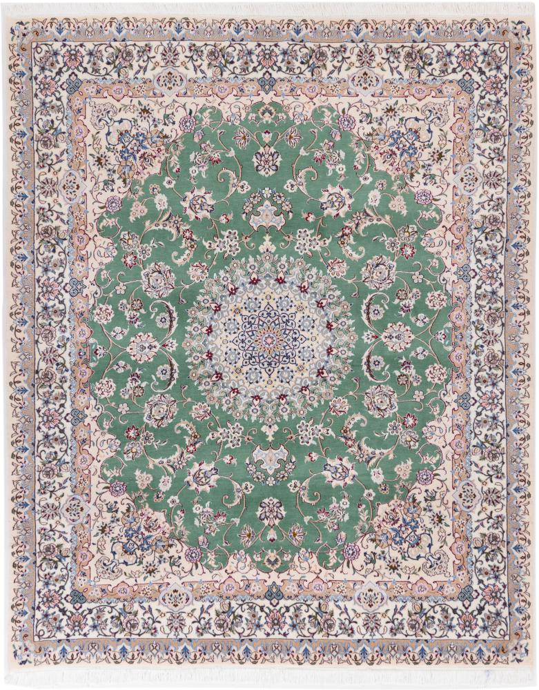Persian Rug Nain 9La 245x200 245x200, Persian Rug Knotted by hand