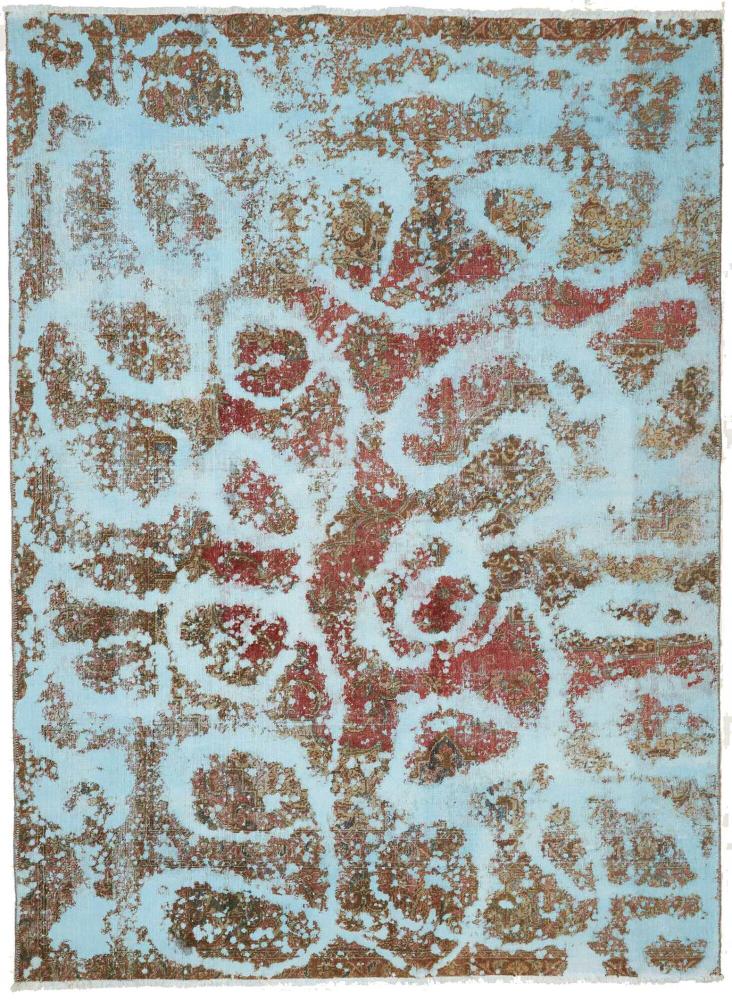 Persian Rug Vintage 9'9"x7'2" 9'9"x7'2", Persian Rug Knotted by hand