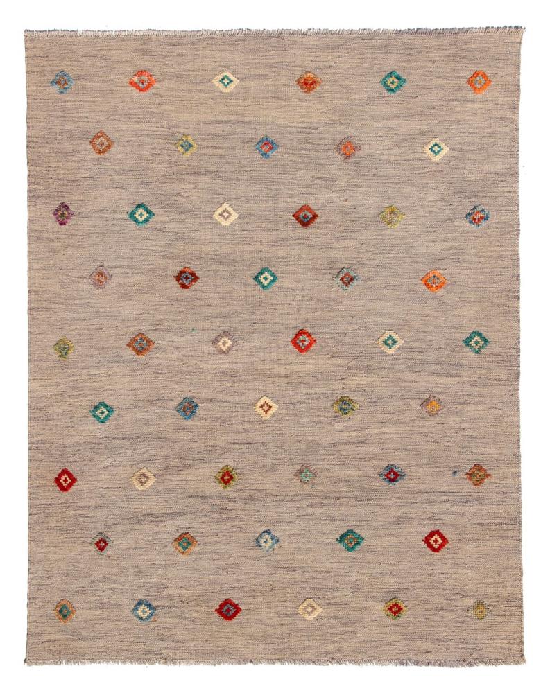 Alfombra afgana Kilim Afghan Nimbaft Edition 198x151 198x151, Alfombra persa Tejido a mano
