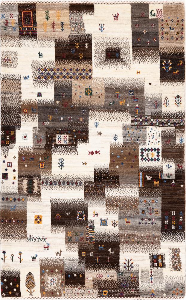 Perzisch tapijt Perzisch Gabbeh Loribaft Nowbaft 131x82 131x82, Perzisch tapijt Handgeknoopte