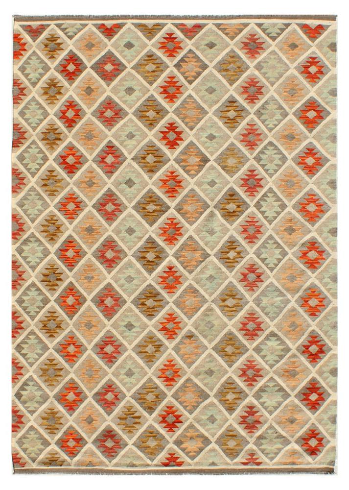 Afghan rug Kilim Afghan Heritage 10'2"x6'6" 10'2"x6'6", Persian Rug Woven by hand