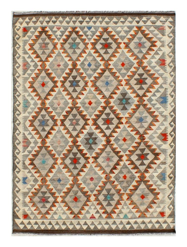 Afghan rug Kilim Afghan Heritage 6'9"x5'0" 6'9"x5'0", Persian Rug Woven by hand