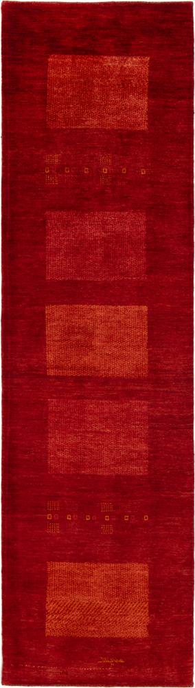 Persian Rug Persian Gabbeh Kashkuli Banafsheh 291x79 291x79, Persian Rug Knotted by hand
