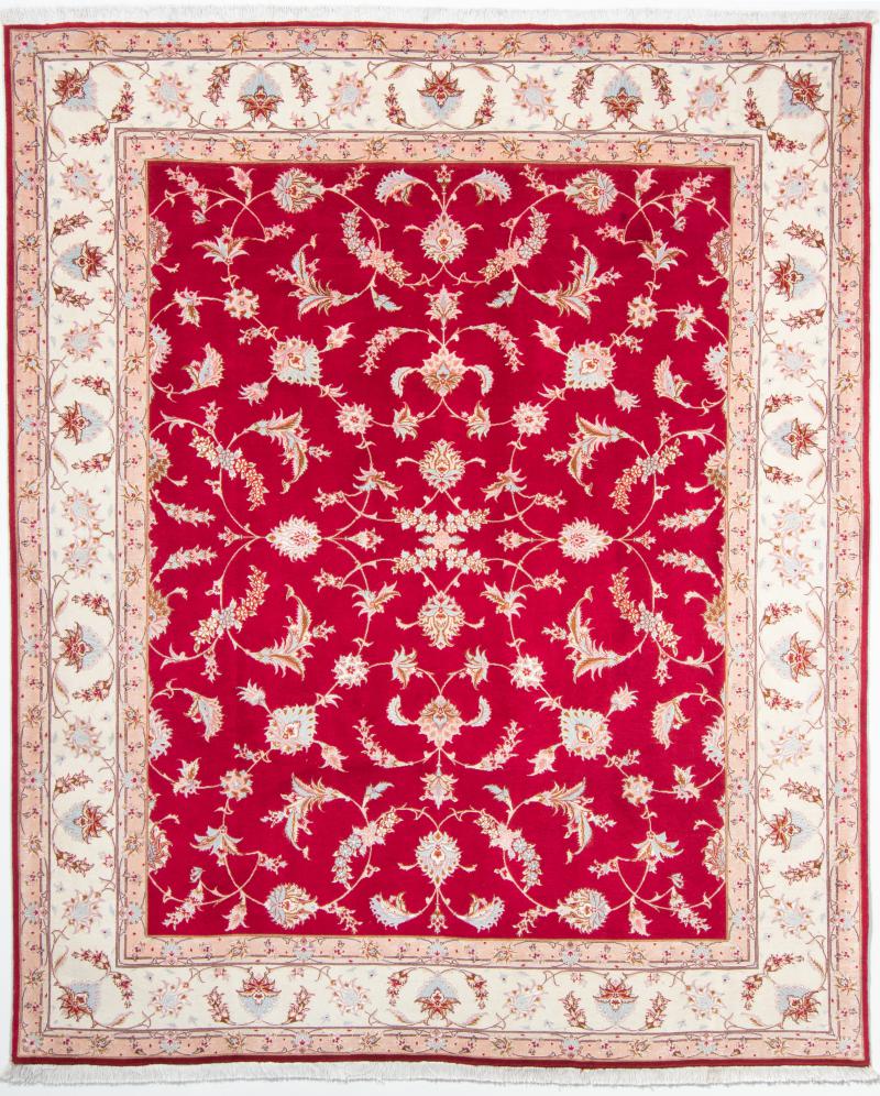 Tapete persa Tabriz 50Raj 256x203 256x203, Tapete persa Atado à mão