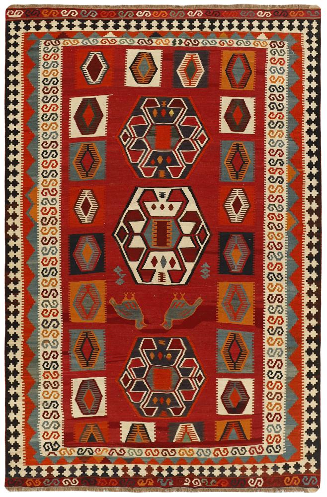 Persian Rug Kilim Fars 247x162 247x162, Persian Rug Woven by hand