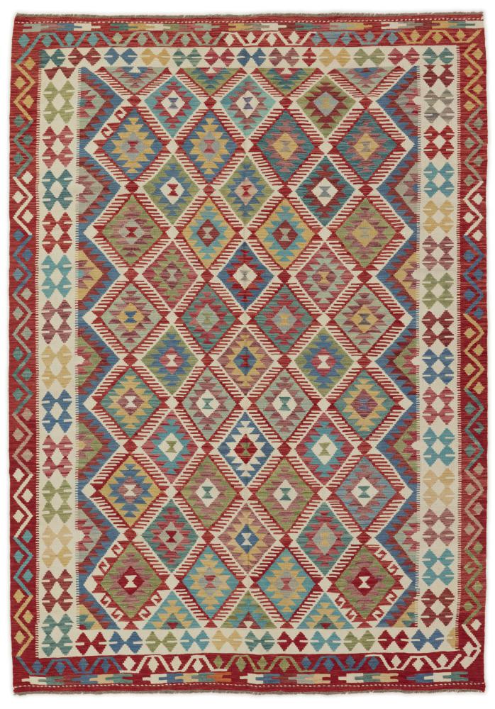Alfombra afgana Kilim Afghan 296x209 296x209, Alfombra persa Tejido a mano