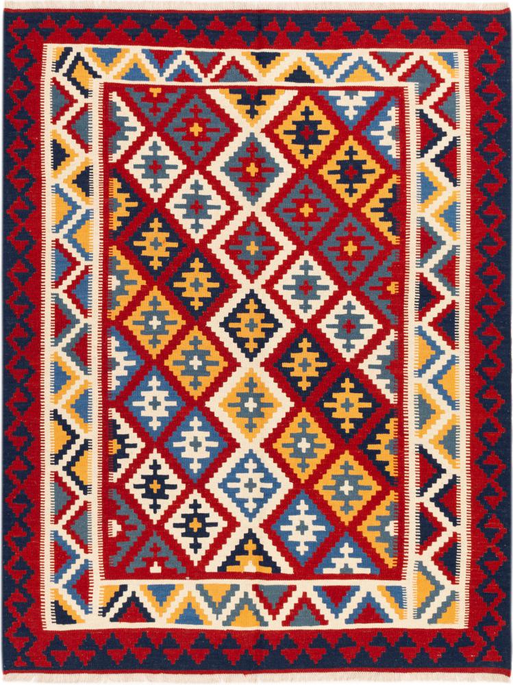 Persian rug Kilim Fars Ghashghai 197x152 197x152, Persian rug Handwoven