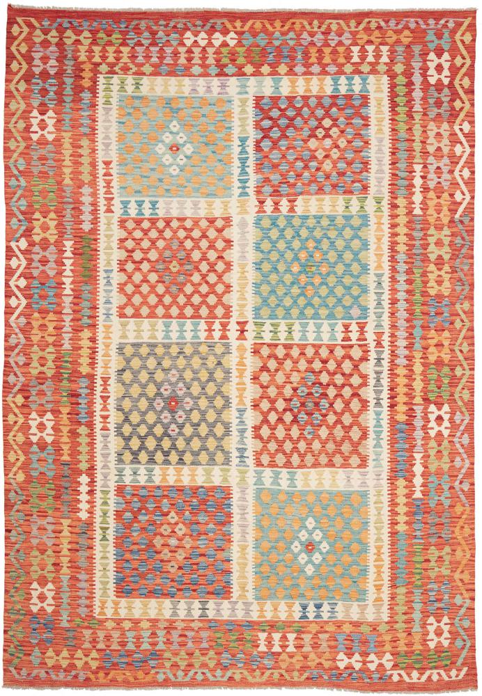 Afghanischer Teppich Kelim Afghan 299x209 299x209, Perserteppich Handgewebt