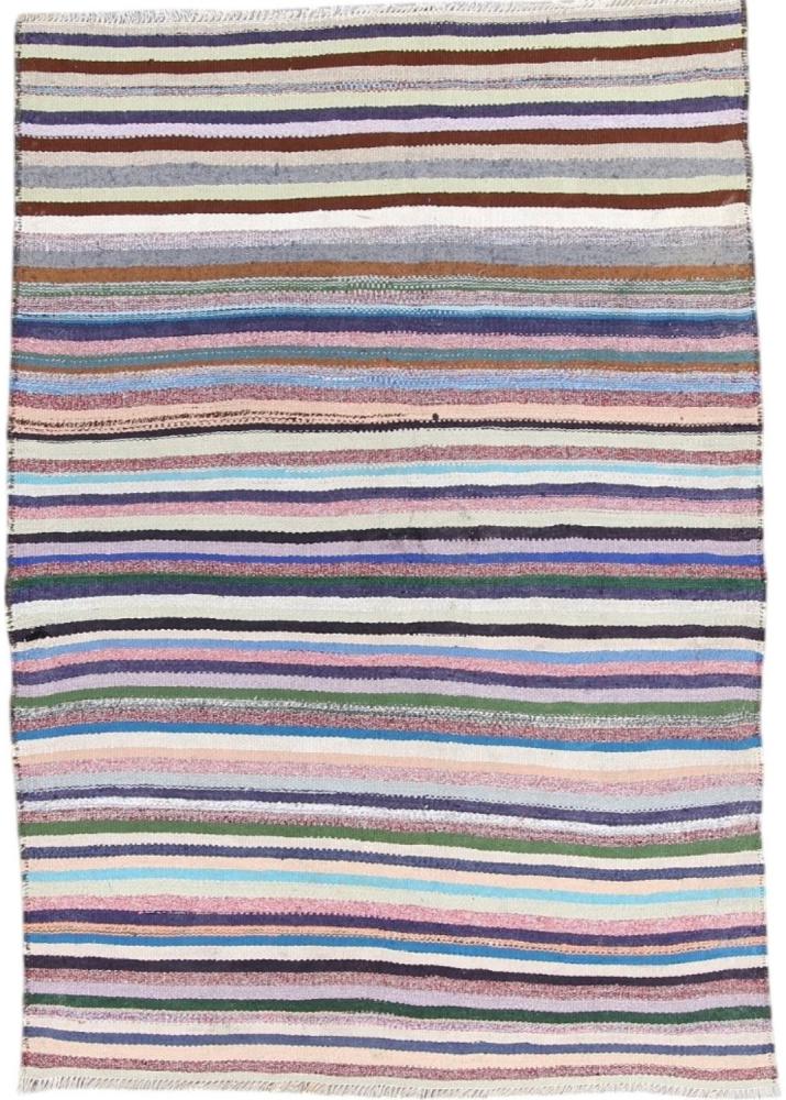 Persisk tæppe Kelim Fars Antikke 211x144 211x144, Persisk tæppe Håndvævet