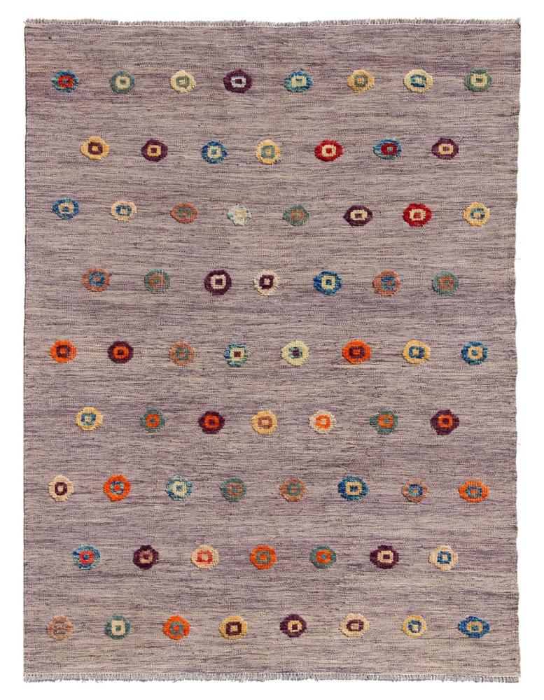 Alfombra afgana Kilim Afghan Nimbaft Edition 195x146 195x146, Alfombra persa Tejido a mano