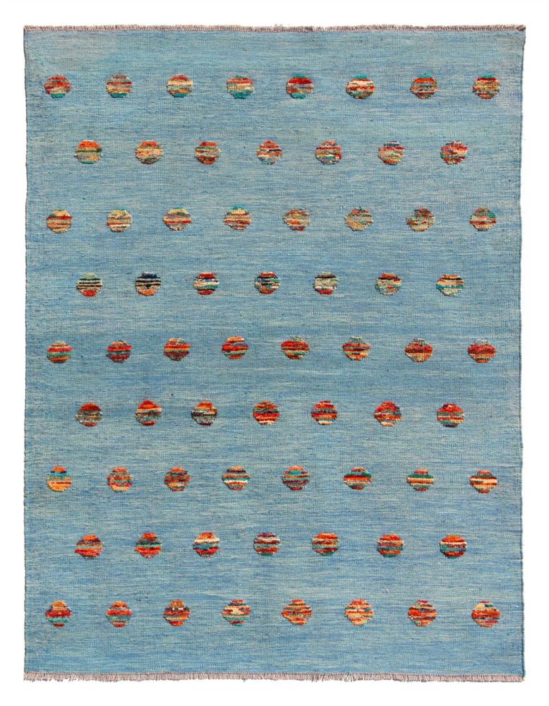 Alfombra afgana Kilim Afghan Nimbaft Edition 195x148 195x148, Alfombra persa Tejido a mano