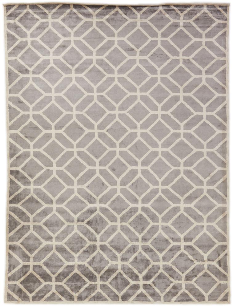 Ινδικό χαλί Mila 399x299 399x299, Περσικό χαλί Οι κόμποι έγιναν με το χέρι