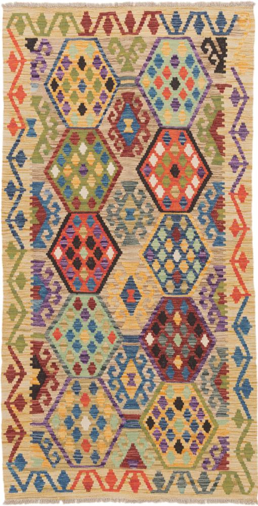 Afgán szőnyeg Kilim Afgán 199x103 199x103, Perzsa szőnyeg szőttesek