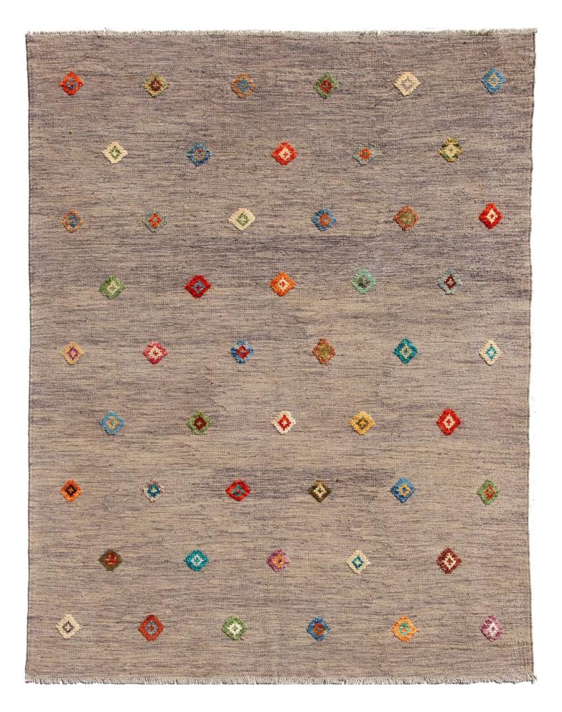 Alfombra afgana Kilim Afghan Nimbaft Edition 200x155 200x155, Alfombra persa Tejido a mano