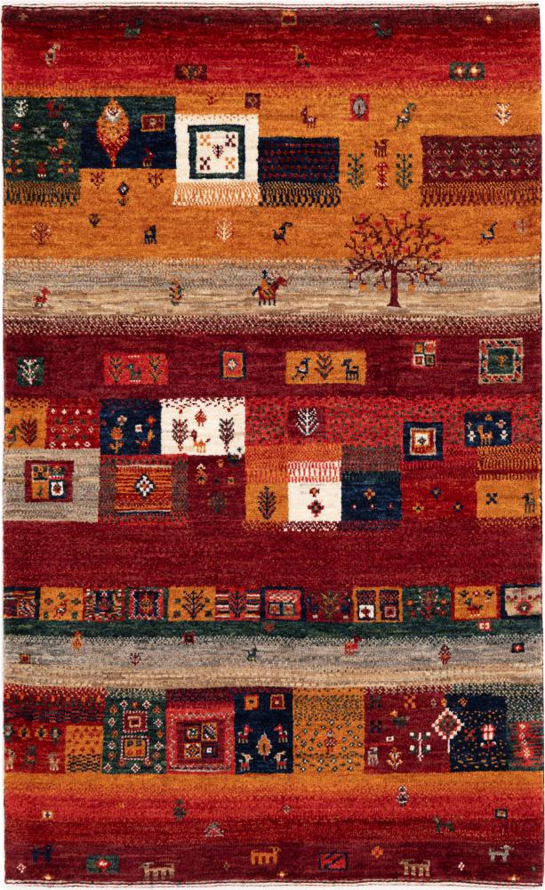 Perzisch tapijt Perzisch Gabbeh Loribaft Nowbaft 129x79 129x79, Perzisch tapijt Handgeknoopte