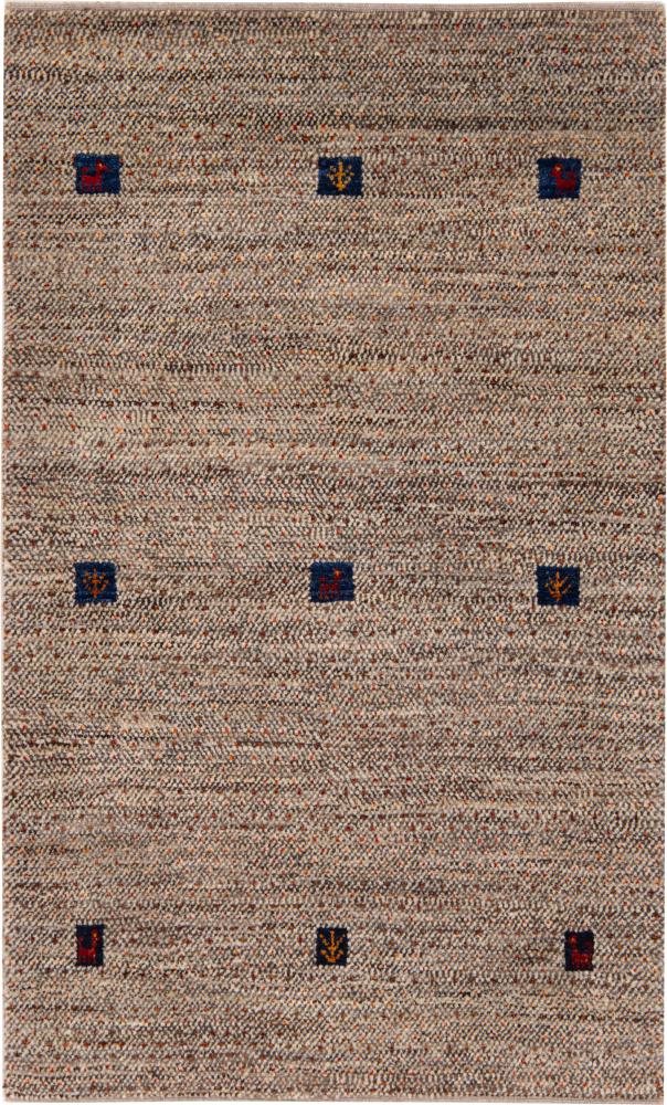 Persian Rug Persian Gabbeh Nomad 139x84 139x84, Persian Rug Knotted by hand