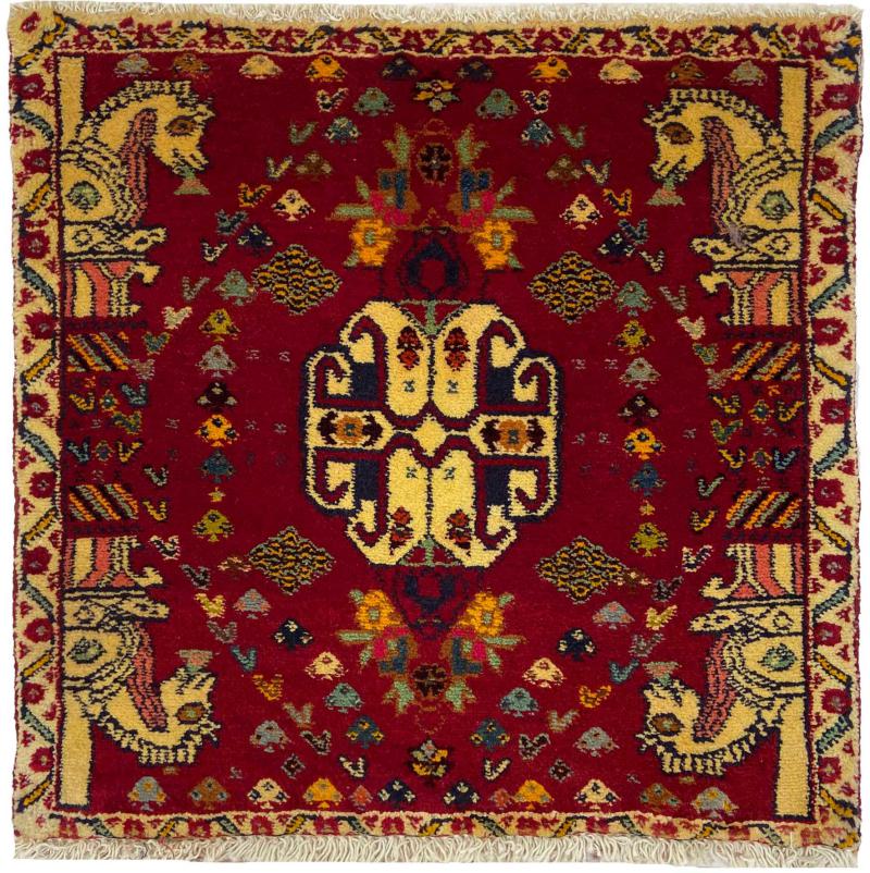 Covor persan Ghashghai 61x61 61x61, Covor persan Lucrate de mână