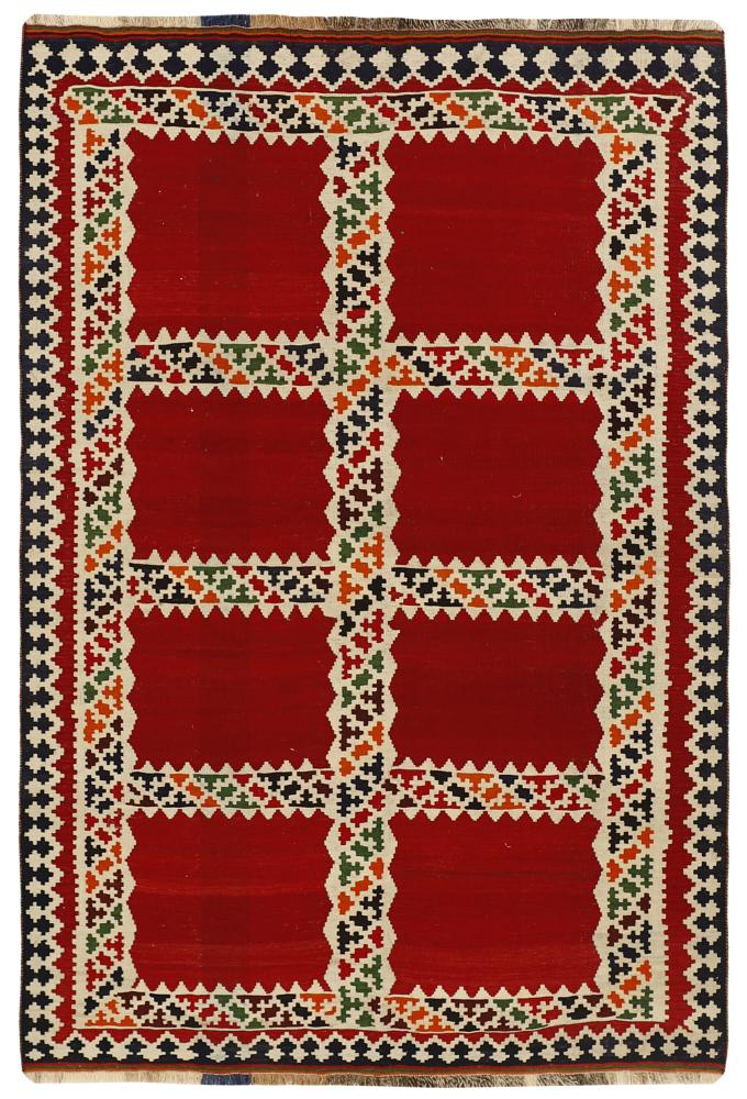 Persialainen matto Kelim Fars 211x144 211x144, Persialainen matto kudottu