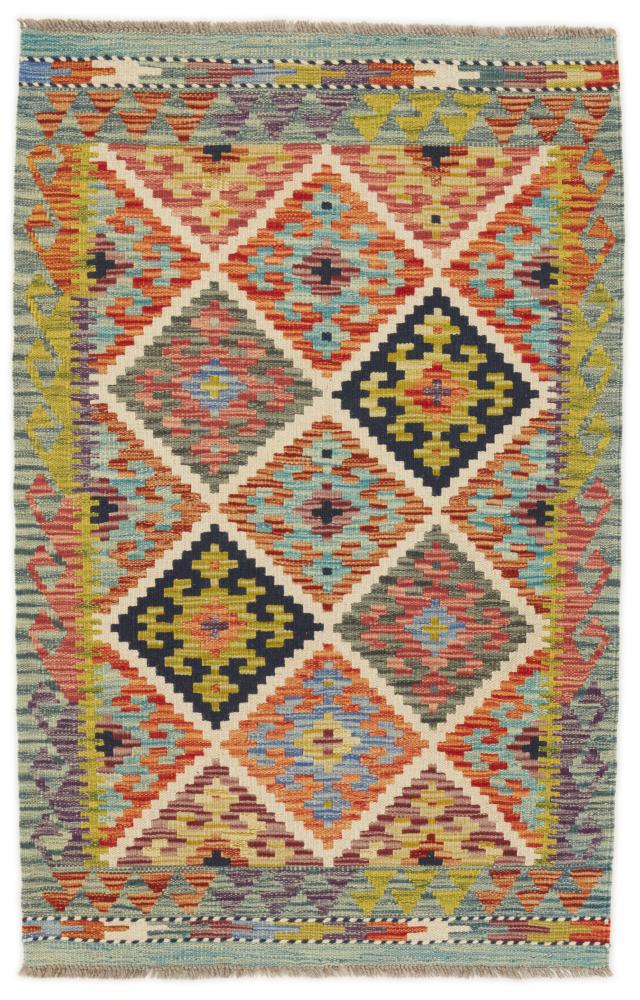 Pakistaans tapijt Kilim Afghan 127x82 127x82, Perzisch tapijt Handgeweven